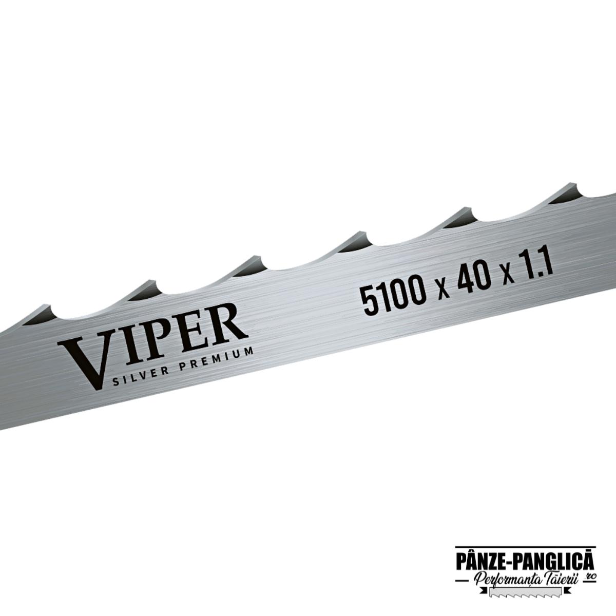 Panza banzic gater debitare bustean 5100x40x1.1 VIPER Panza panglica banzic bustean 5100x40x1.1 VIPER