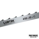 Panza banzic 4700x60x1.1 pentru fierastrau cu banda debitare bustean LUBTEK Germany