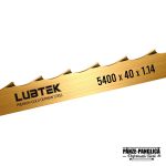 Panza banzic 5400x40x1.1.14 pentru fierastrau cu banda debitare bustean LUBTEK Germany