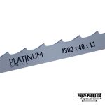Panza fierastrau cu banda 4300x40x1.1 panglica banzic pentru bustean | PLATINUM Bimetal