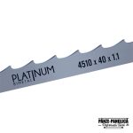 Panza fierastrau cu banda 4510x40x1.1 panglica banzic pentru bustean | PLATINUM Bimetal