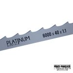 Panza fierastrau cu banda 6000x40x1.1 panglica banzic pentru bustean | PLATINUM Bimetal
