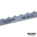 Panza fierastrau cu banda 4100x35x1.1 panglica banzic pentru bustean | PLATINUM Bimetal