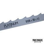 Panza fierastrau cu banda 5126x35x1.1 panglica banzic pentru bustean | PLATINUM Bimetal