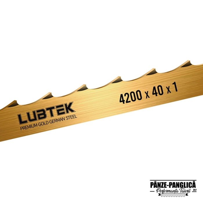 Panza banzic gater pentru bustean 4200x40x1 LUBTEK PREMIUM