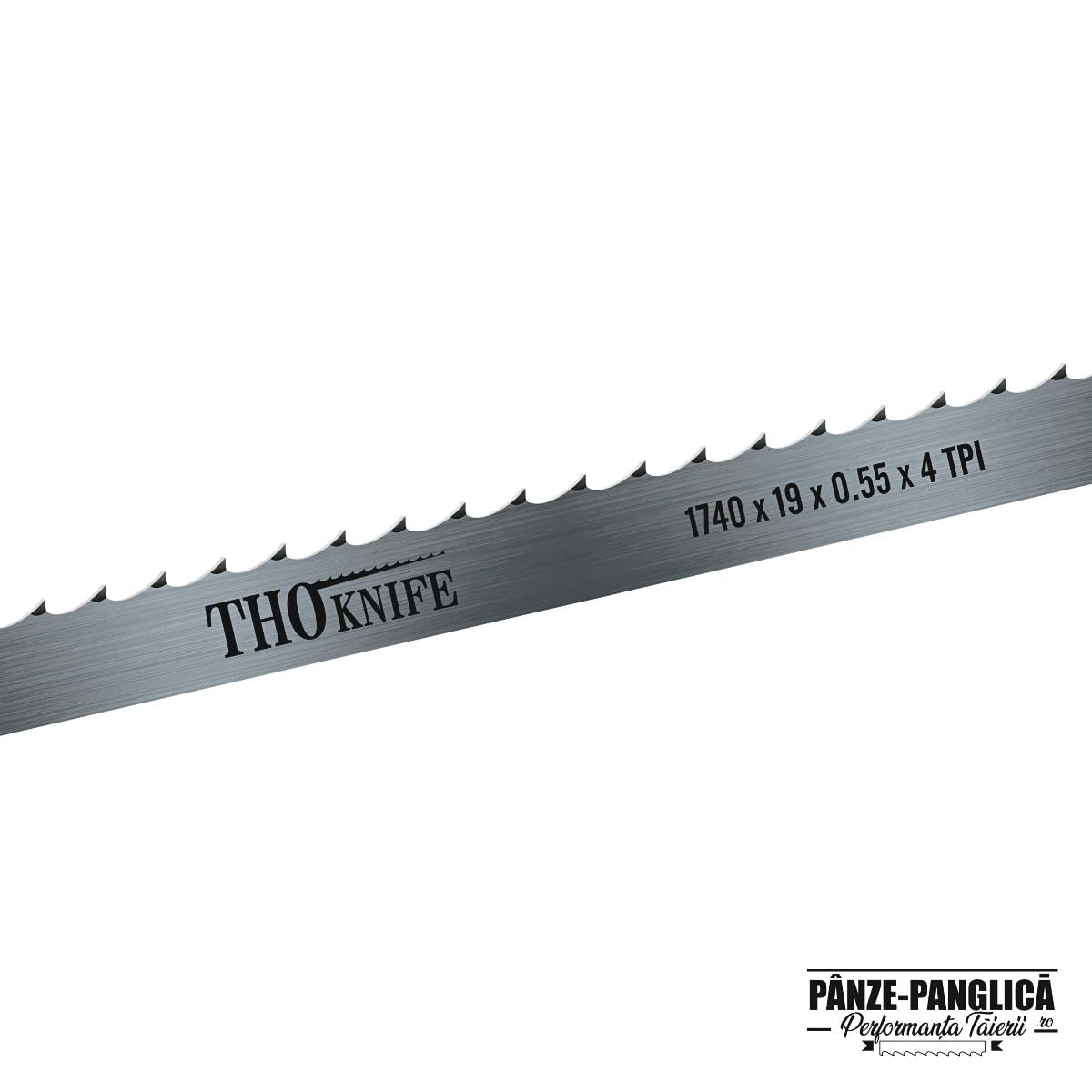 Panza panglica banzic macelarie carmangerie 1740x19 THO KNIFE Fierastrau banzic oase 1740x19 panza panglica macelarie