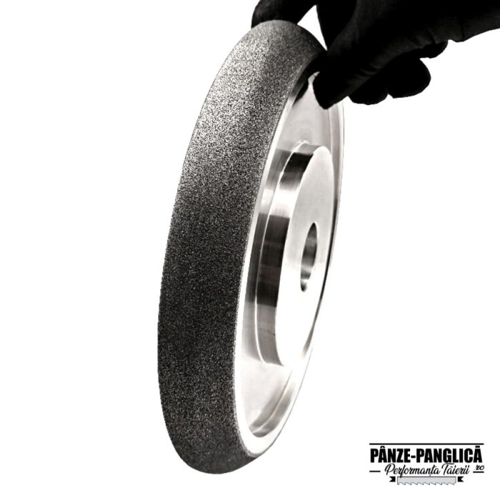 Piatra diamantata ascutit panze panglica banzic 203 mm x 32 mm BORAZONE CBN - imagine 3